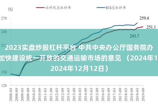 2023实盘炒股杠杆平台 中共中央办公厅国务院办公厅关于加快建设统一开放的交通运输市场的意见 （2024年12月12日）